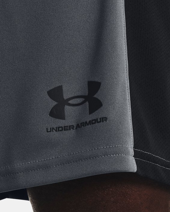 Men's UA Challenger Knit Shorts, Gray, pdpMainDesktop image number 3